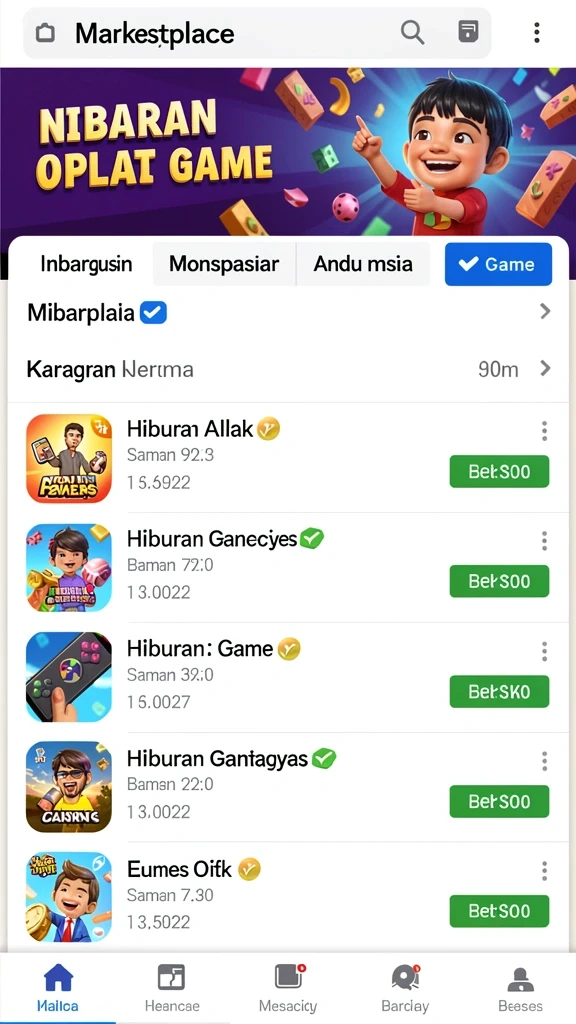 pandawin - Grafik yang menarik dengan lingkungan permainan yang indah.