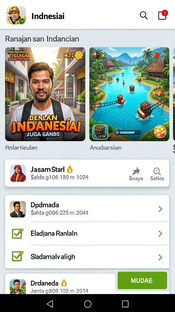 qqrp - Menampilkan aksi seru saat melawan monster.