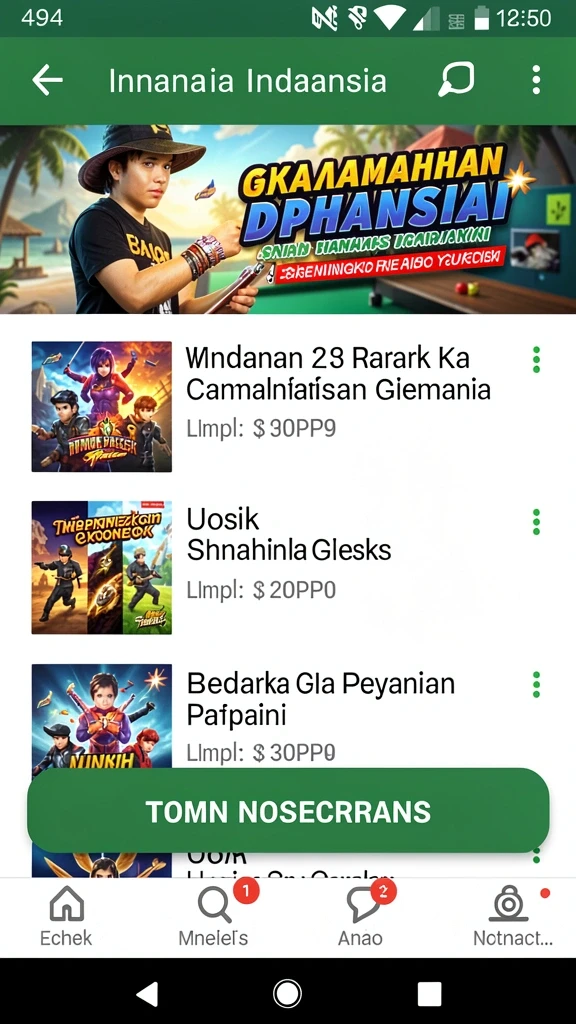 rezixo - Tangkapan layar pertama menampilkan karakter utama dalam dunia yang penuh warna.